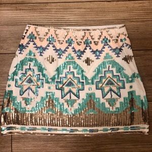 Miami M Sequin skirt